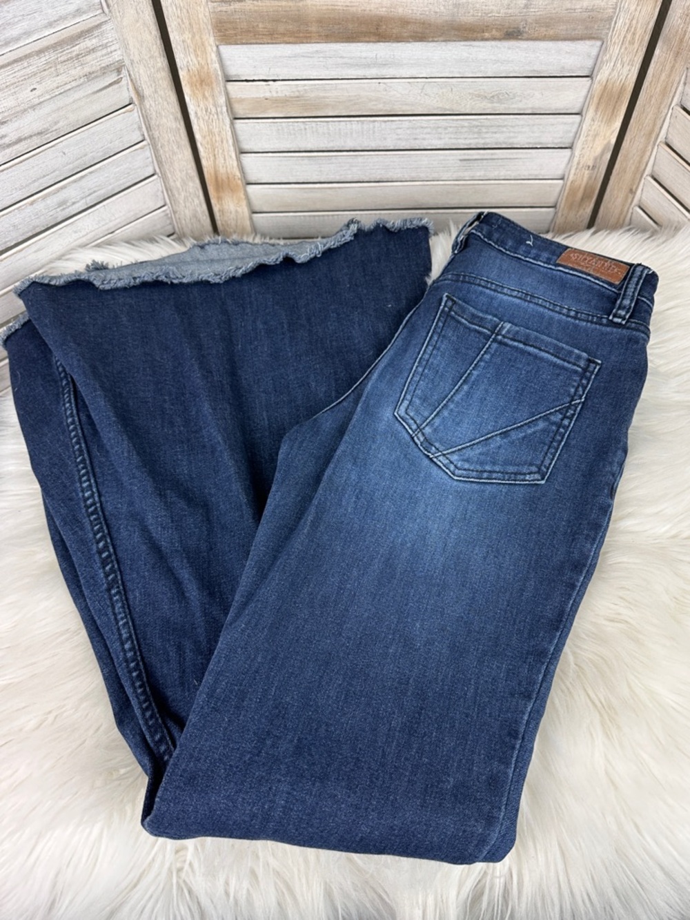 Western Wear Rodeo Shyanne Ultra Flare Stretch Denim Mid Rise Jeans Size 28